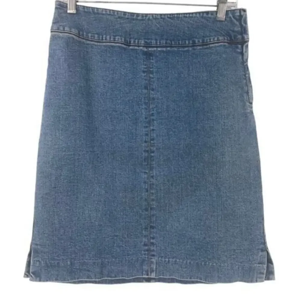 Vintage Ralph Lauren Jeans Denim Pencil Skirt Size 4